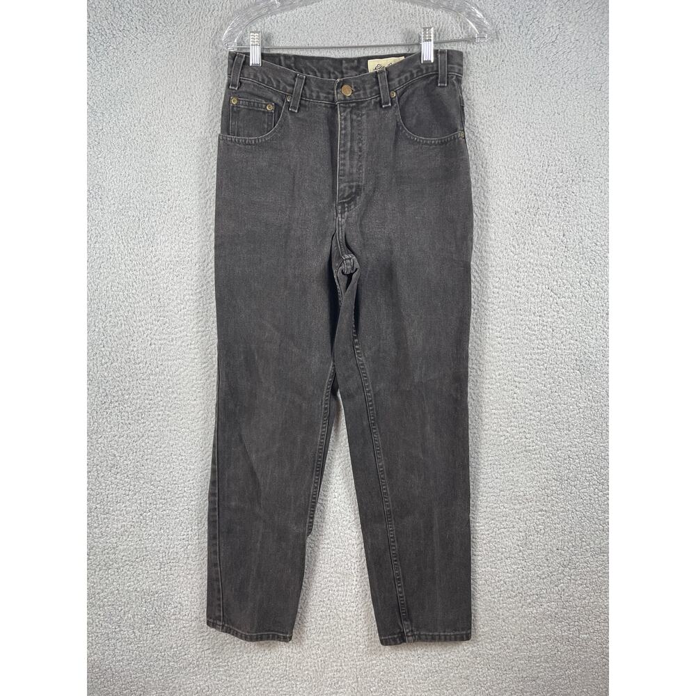Vintage Eddie Bauer Men's Size 30S Black Jeans